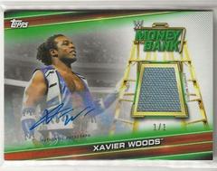 Xavier Woods #MRA-XW Wrestling Cards 2019 Topps WWE Money in the Bank Mat Relic Autographs Prices
