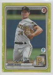 Aaron Shortridge [Yellow Foil] #BD-101 Baseball Cards 2020 Bowman Draft 1st Edition Prices