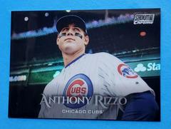 Anthony Rizzo [Refractor] Baseball Cards 2019 Stadium Club Chrome Prices