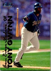 Tony Gwynn #43 Baseball Cards 1999 Fleer Tradition Prices
