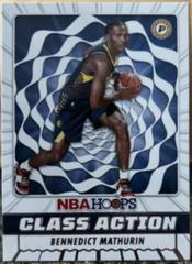 Bennedict Mathurin Basketball Cards 2022 Panini Hoops Class Action Prices