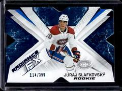 Juraj Slafkovsky [Blue] #RFX-100 Hockey Cards 2022 SPx Radiance FX Prices