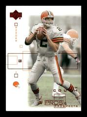 Tim Couch #21 Football Cards 2001 Upper Deck Pros & Prospects Prices