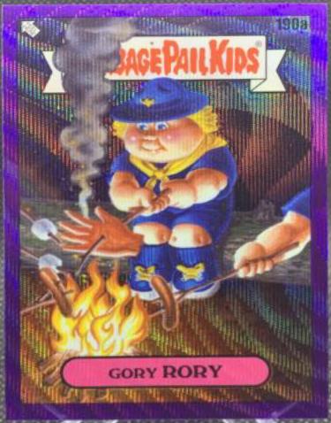 Gory RORY [Purple Refractor] #190a Prices | 2022 Garbage Pail Kids ...