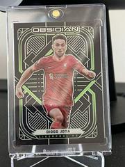 Diogo Jota [Electric Etch Green] Soccer Cards 2021 Panini Obsidian Prices