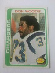 Don Woods Football Cards 1978 Topps Prices