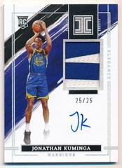 Jonathan Kuminga [Elegance Patch Autograph Holo Silver] Basketball Cards 2021 Panini Impeccable Prices