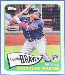 Cristian Pache #T65-8 Baseball Cards 2021 Topps 1965 Redux Prices
