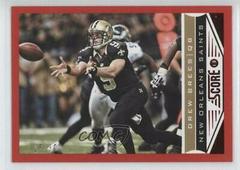 Drew Brees [Red Zone] Football Cards 2013 Panini Score Prices