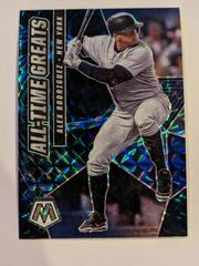 Alex Rodriguez [Blue] #ATG11 Baseball Cards 2021 Panini Mosaic All Time Greats Prices