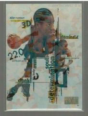 Allen Iverson Basketball Cards 1998 Skybox Premium 3D's Prices