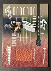 Drew Brees #152 Football Cards 2001 Playoff Absolute Memorabilia Prices