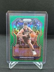 Jordan Poole [Green Prizm] #147 Basketball Cards 2020 Panini Prizm Prices