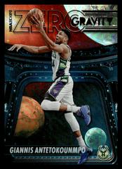 Giannis Antetokounmpo [Holo] #8 Basketball Cards 2022 Panini Hoops Zero Gravity Prices