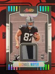 Michael Mayer [Holo Silver] #ARM-13 Football Cards 2023 Panini Absolute Rookie Materials Prices