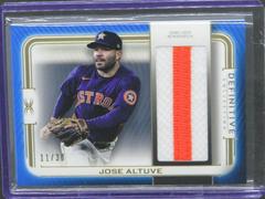Jose Altuve Baseball Cards 2023 Topps Definitive Patch Collection Prices