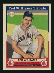 Ted Williams [Red Back] #89 Baseball Cards 2003 Upper Deck Play Ball Prices