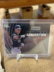 Andrew Vaughn [Black] #GN-11 Baseball Cards 2022 Topps Generation Now Prices