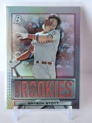 Bryson Stott Baseball Cards 2022 Bowman Platinum Renowned Rookies Prices
