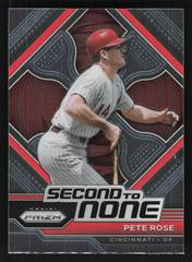 Pete Rose #SN1 Baseball Cards 2023 Panini Prizm Second to None Prices
