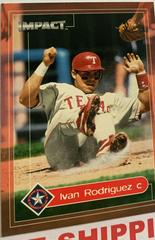 Ivan Rodriguez [Impact] Baseball Cards 2000 Fleer Prices