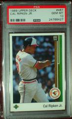 Cal Ripken Jr. #467 Baseball Cards 1989 Upper Deck Prices