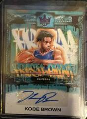 Kobe Brown [Violet] #19 Basketball Cards 2023 Panini Court Kings Fresh Paint Prices