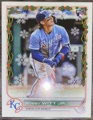 Bobby Witt Jr. [SP Variation] Baseball Cards 2022 Topps Holiday Prices
