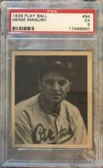 Heinie Manush #94 Baseball Cards 1939 Play Ball Prices