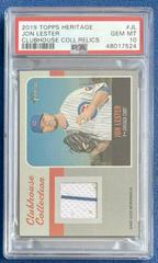 Jon Lester #JL Baseball Cards 2019 Topps Heritage Clubhouse Collection Relics Prices
