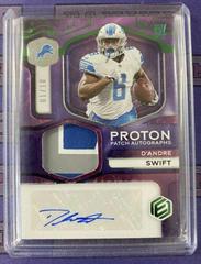 D'Andre Swift [Signature Neon] #127 Football Cards 2020 Panini Elements Prices