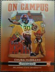 Chuba Hubbard #OC-CH Football Cards 2021 Panini Prizm Draft Picks On Campus Prices