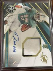 Jaylen Waddle Autographed 2021 Panini Flawless Rookie Patch Card #RDPA-JWA