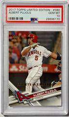 Albert Pujols #380 Baseball Cards 2017 Topps Limited Edition Prices