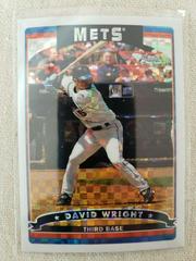David Wright [Xfractor] #8 Baseball Cards 2006 Topps Chrome Prices