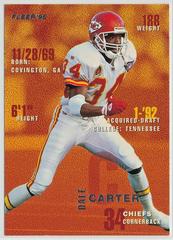 Dale Carter Football Cards 1995 Fleer Prices