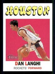 Dan Langhi #53 Basketball Cards 2000 Topps Heritage Prices
