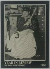 The Babe in Retirement #29 Baseball Cards 1992 Megacards Babe Ruth Prices