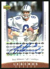Troy Aikman #5 Football Cards 2006 Upper Deck Legends Legendary Signatures Prices