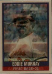 Eddie Murray Baseball Cards 1989 Sportflics Prices