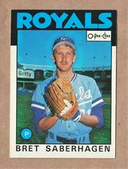 Bret Saberhagen #249 Baseball Cards 1986 O Pee Chee Prices