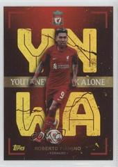 Roberto Firmino #45 Soccer Cards 2022 Topps Liverpool Prices