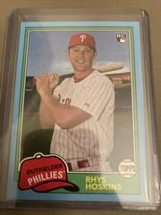 Rhys Hoskins [Blue] Baseball Cards 2018 Topps Archives Prices