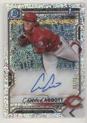 Andrew Abbott [Sparkle Refractor] #CDA-AA Baseball Cards 2021 Bowman Draft Pick Chrome Autographs Prices