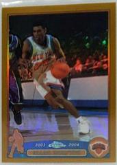 Allan Houston [Gold Refractor] Basketball Cards 2003 Topps Chrome Prices