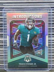 Travis Etienne Jr #I-10 Football Cards 2021 Panini Mosaic Introductions Prices
