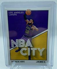 LeBron James Basketball Cards 2019 Panini Hoops NBA City Prices