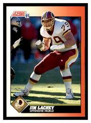 Jim Lachey #360 Football Cards 1991 Score Prices