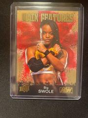Big Swole [Gold] Wrestling Cards 2021 Upper Deck AEW Main Features Prices