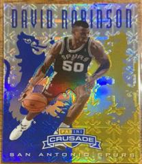 David Robinson [Purple & Gold] #147 Basketball Cards 2012 Panini Crusade Prizm Prices